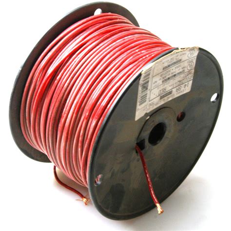 Cerro Wire And Cable 14 Awg Wire Stranded Bare Copper Red 470