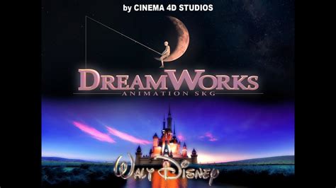 Walt Disney And Dreamworks Intro Youtube