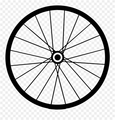 Bicycle Wheel Svg Bike Wheel Png Dxf Clipart Eps Vector Cut File
