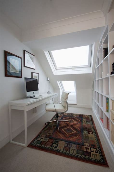 53 Cool Attic Home Office Design Inspirations Digsdigs