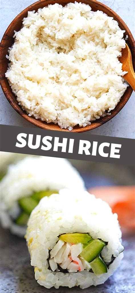 Sushi Rice Is The Building Block Of Japanese Sushi Easy And The Best