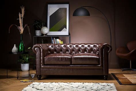 Dark Brown Leather Chesterfield Sofa Sofa Design Ideas