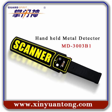 China High Sensitivity Hand Held Metal Detector Md3003b1 China Hand