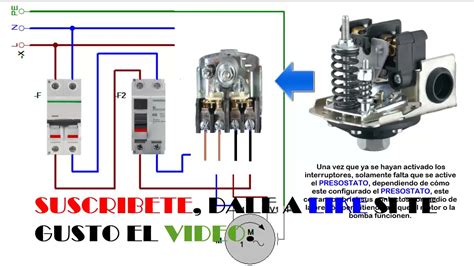 Como Conectar Un Presostato Diagrama De Presostato Interruptor De Presion Pressure Switch