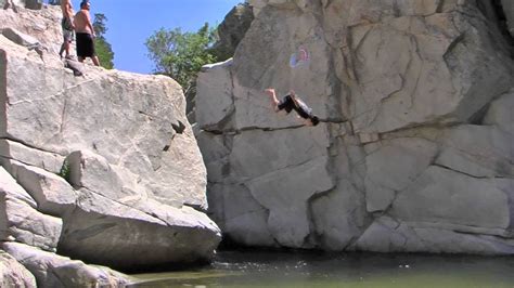 Extreme Aztec Falls Jumping Hiking Youtube