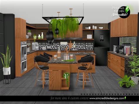 Naturalis Kitchen By Simcredible From Tsr • Sims 4 Downloads
