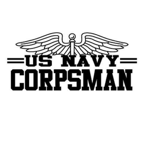 Us Navy Corpsman Decal
