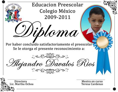 Modelos De Diplomas Educa 199 195 O Infantil Para Imprimir Aprender E