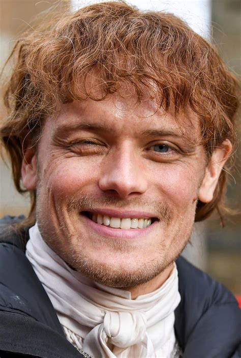 Flame Haired Hunk Sam Heughan Reveals The One Thing He Loves More Than