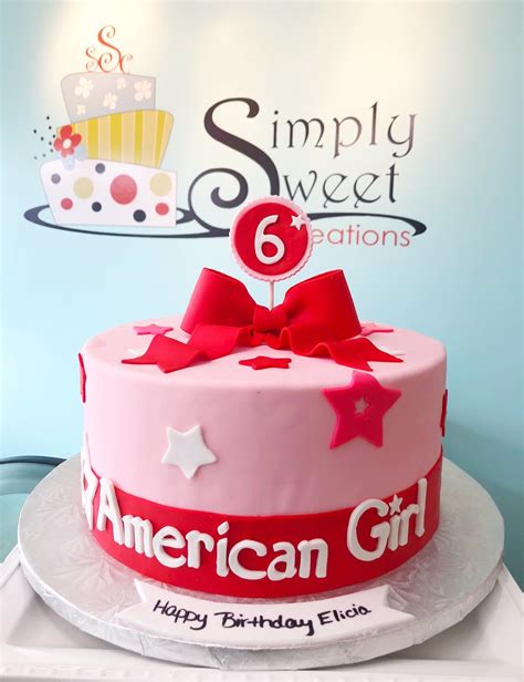 american girl cake simply sweet creations flickr