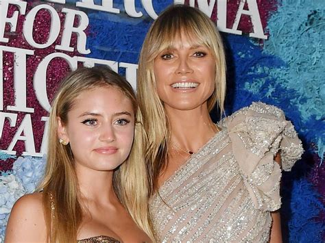 Fiestas Heidi Klum Y Su Hija Leni Arrasan En La Alfombra Roja Más