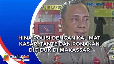 Video Hina Polisi Dengan Kalimat Kasar Tante Dan Ponakan Diciduk Di