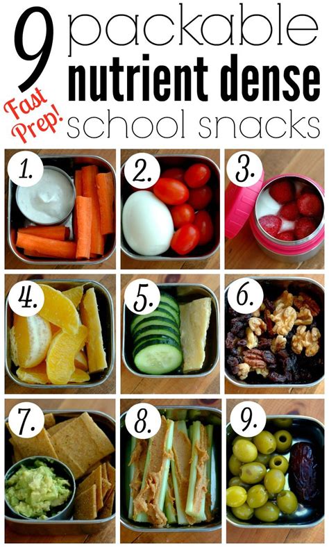Healthy School Snacks Artofit