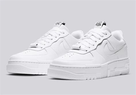 Nike air force 1 07 lv8 is an elevated version of the more traditional af1, but its sole isn't as thick as the af1 pixel. Nike Air Force 1 Pixel CK6649-100 Release Info ...
