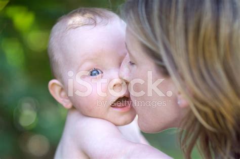 Baby Kiss Stock Photo Royalty Free Freeimages