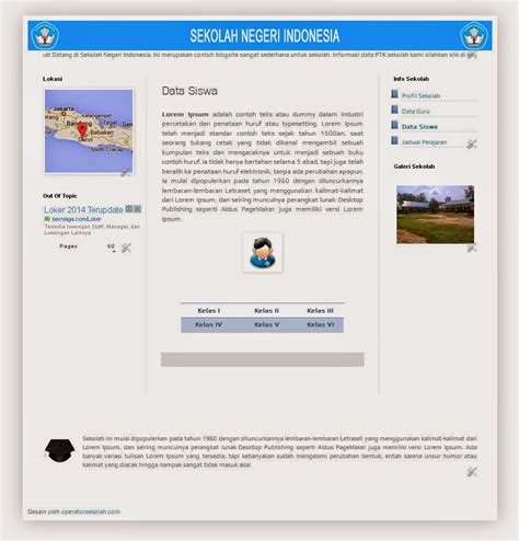 Wordpress sangat cocok untuk keperluan tersebut. Membuat Website / Blog Gratis Untuk Sekolah