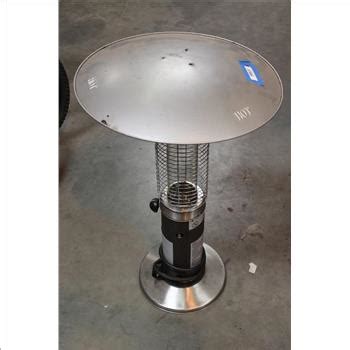 Ft., maintaining comfortable warmth to a large crowd at your patio. LG Garden Treasures Gas Patio Heater | Property Room