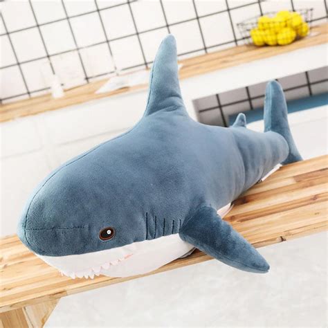 Giant Shark Stuffed Animal Shark Body Pillow Doll Plush Etsy