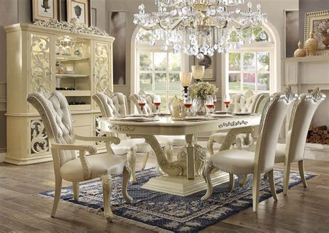 Excellent rustic wood dining table 23 maxresdefault le visualiste. 9 Piece Homey Design Marbella HD-27 Dining Set | Luxury ...