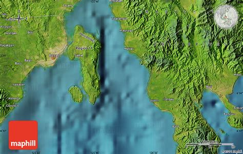 Satellite Map Of Davao