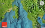 Satellite Map of Davao