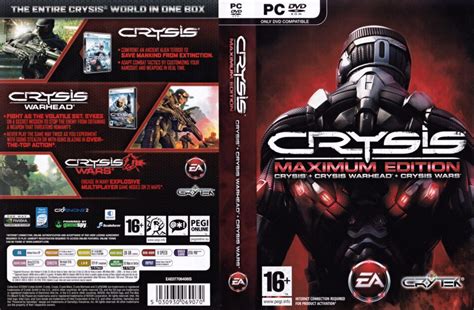 Crysis Maximum Edition Dvd Cover Pc