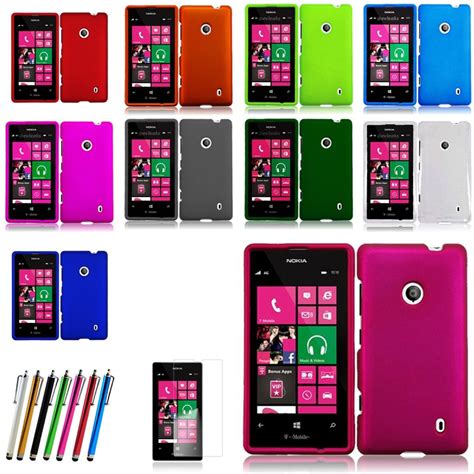 Nokia Lumia 521 Prepaid Tmobile Solid Color Hard Cover Case Shell