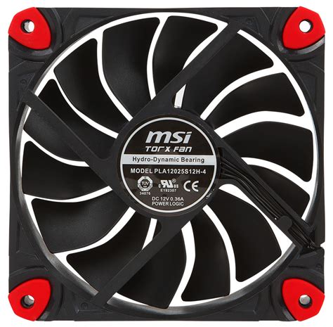Msi Reveals Torx 120 Mm Case Fan Eteknix