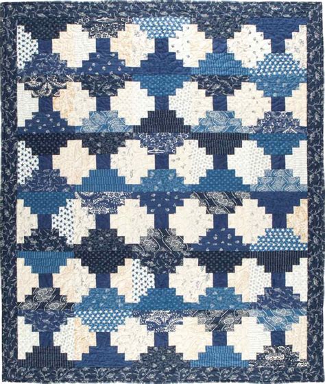 Blue And White Classic Quilt Fons And Porter Classic Quilts Japanese