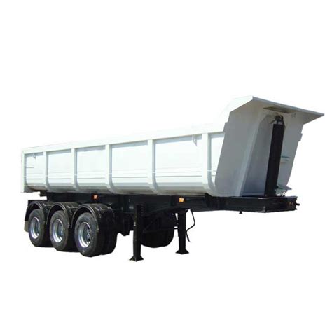 Vehicle Master 3axle 4axle Hydraulic Rear Dump Trailer 40 Cubic Meter