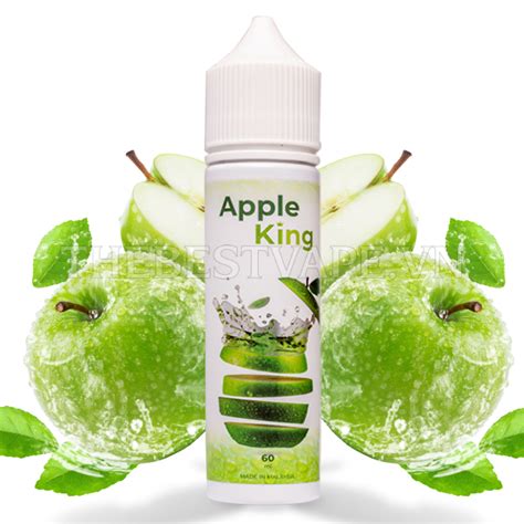 bán tinh dầu vape malaysia apple king by ec 60ml thuốc lá shisha điện tử