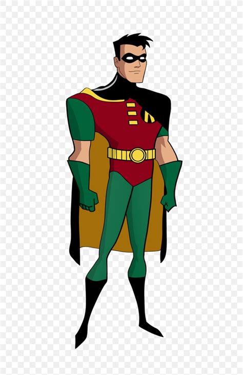 Robin Batman The Animated Series Jason Todd Nightwing Png 632x1264px