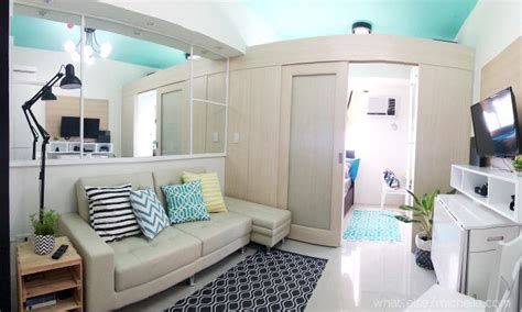One Bedroom Condo Smdc Small Condo Interior Design Philippines Decoomo
