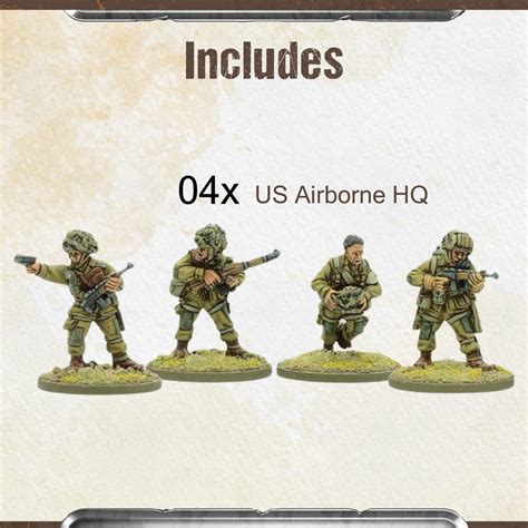 Wargames Delivered Bolt Action Us Airborne Support Group 1943 44