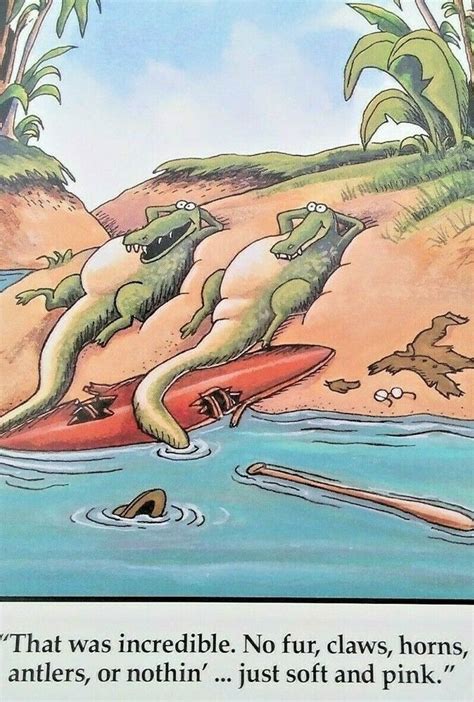 Far Side Gary Larsen Larson Greeting Card Comic Cartoon Alligator