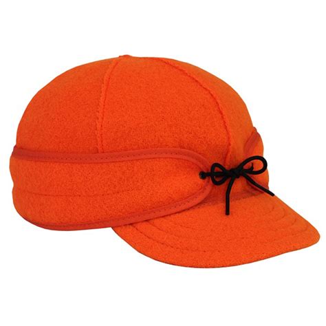 Stormy Kromer Original Stormy Kromer Cap Blaze Orange Hat Caps