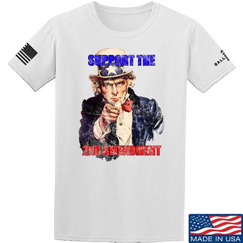 Uncle Sam 2a T Shirt Ballistic Ink