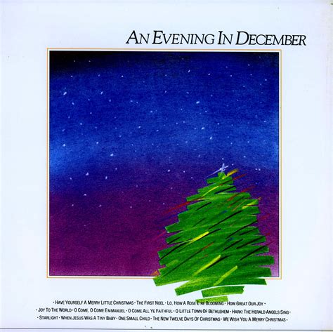 An Evening In December A Cappella Christmas Spcn7014137018