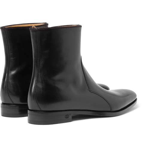 Explore all gucci men's fragrances at boots. Gucci Leather Chelsea Boots in Black for Men - Lyst