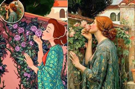 Disney As Famous Historical Paintings