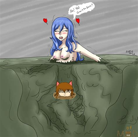 Lucy And Juvia S Day Out Nsfw Quicksand By Lady Of Mud On Deviantart