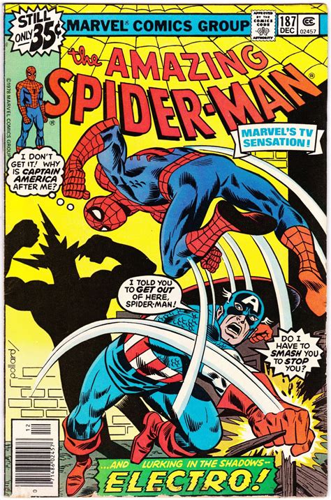 Amazing Spider Man 187 1st Series 1963 December 1978 Marvel Etsy
