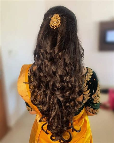 discover more than 88 long hair saree hairstyle latest in eteachers