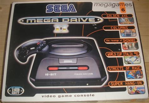 Console Megadrive Ii Et Mega Games 6 Vol 1 En Boîte Md Console