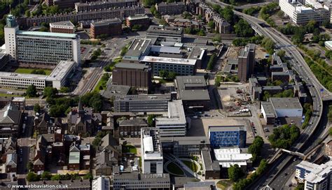 Northumbria University City Campus West From The Air Aerial