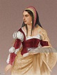 Circa 1475, Portrait of Isabella of Castile . Queen of Castile... ニュース ...