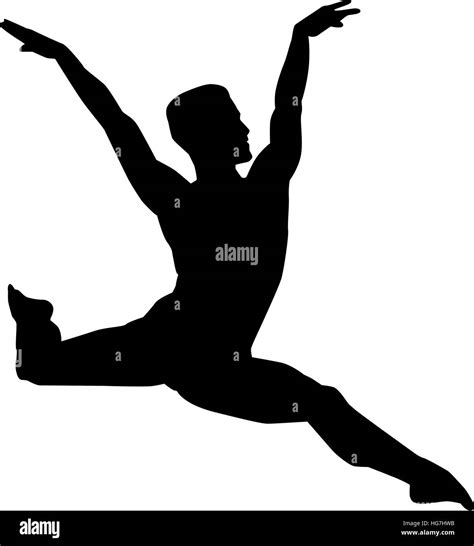 Male Ballet Dancer Stock Vector Image And Art Alamy