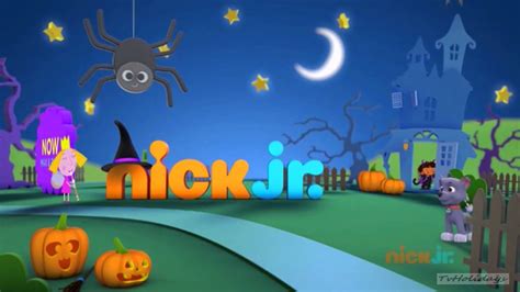 Nick Jr Uk Halloween Ident And Logo 2014 Youtube
