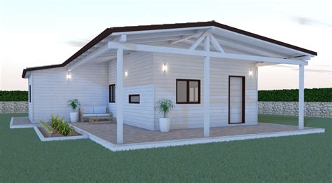 Troverai sicuramente la soluzione giusta per la tua esigenza. Casa Prefabbricata - Effetto Legno - Modello "C-68 ...