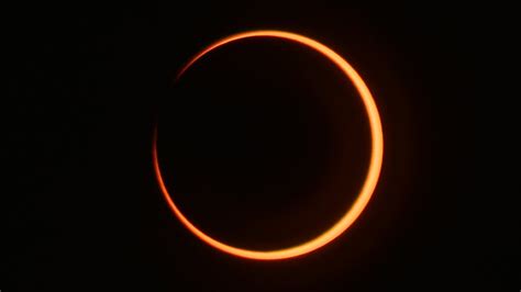 This occurs because the moon is not far enough away from earth to cover the entire sun, as. Ring of Fire: India to Witness Annular Solar Eclipse on ...